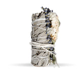 Home Sweet Home Gift Set—fresh linen–scented soaps, sage for cleansing, and a seed packet for new beginnings. Perfect housewarming and relaxation gift.