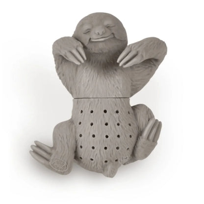 Fred Slow Brew Sloth Tea Infuser is a cute, reusable BPA-free silicone steeper that hangs from your mug for easy, relaxing loose-leaf tea brewing.