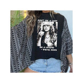 Retro upcycled batwing sleeve tops with artistic prints and loose fit. Perfect for casual wear, festivals, or adding effortless boho-retro flair.