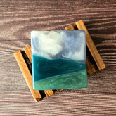 Valley Storm Soap—juniper, cranberry, pine &amp; cedarwood. A fresh, wintry handcrafted bar with extra glycerin for hydrating, detergent-free cleansing.