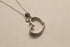 Handcrafted heart pendant made from vintage silverware. A unique, eco-friendly symbol of love—artisan-made in the USA and perfect for gifting or everyday wear.