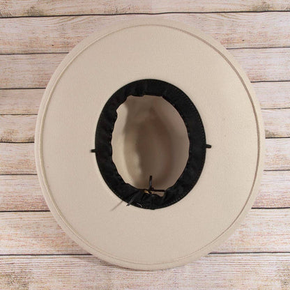 Chain Strap Fedora Fashion Hat