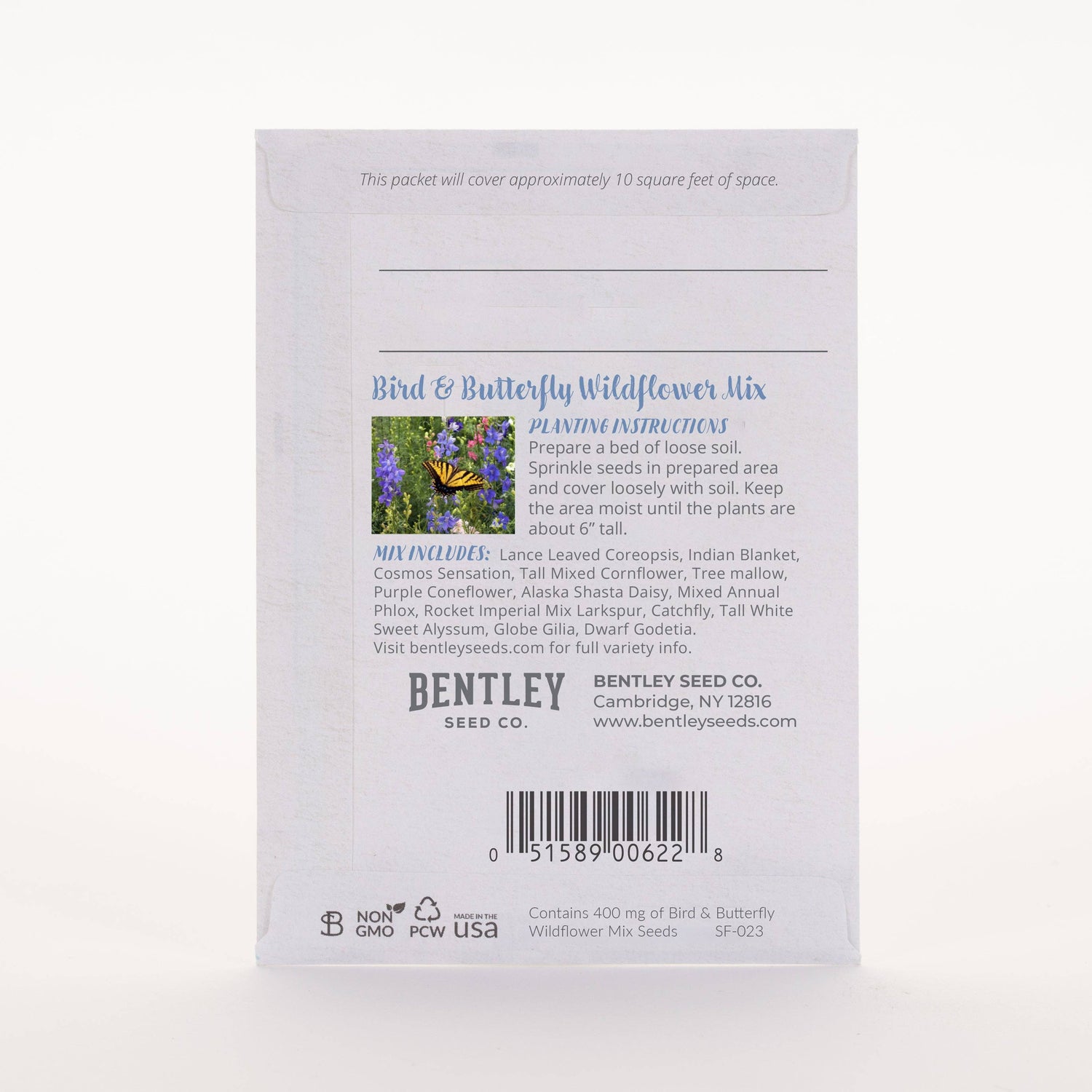 Bentley Seed Co. - Wild About Each Other Bird &amp; Butterfly Flower Seed Favor