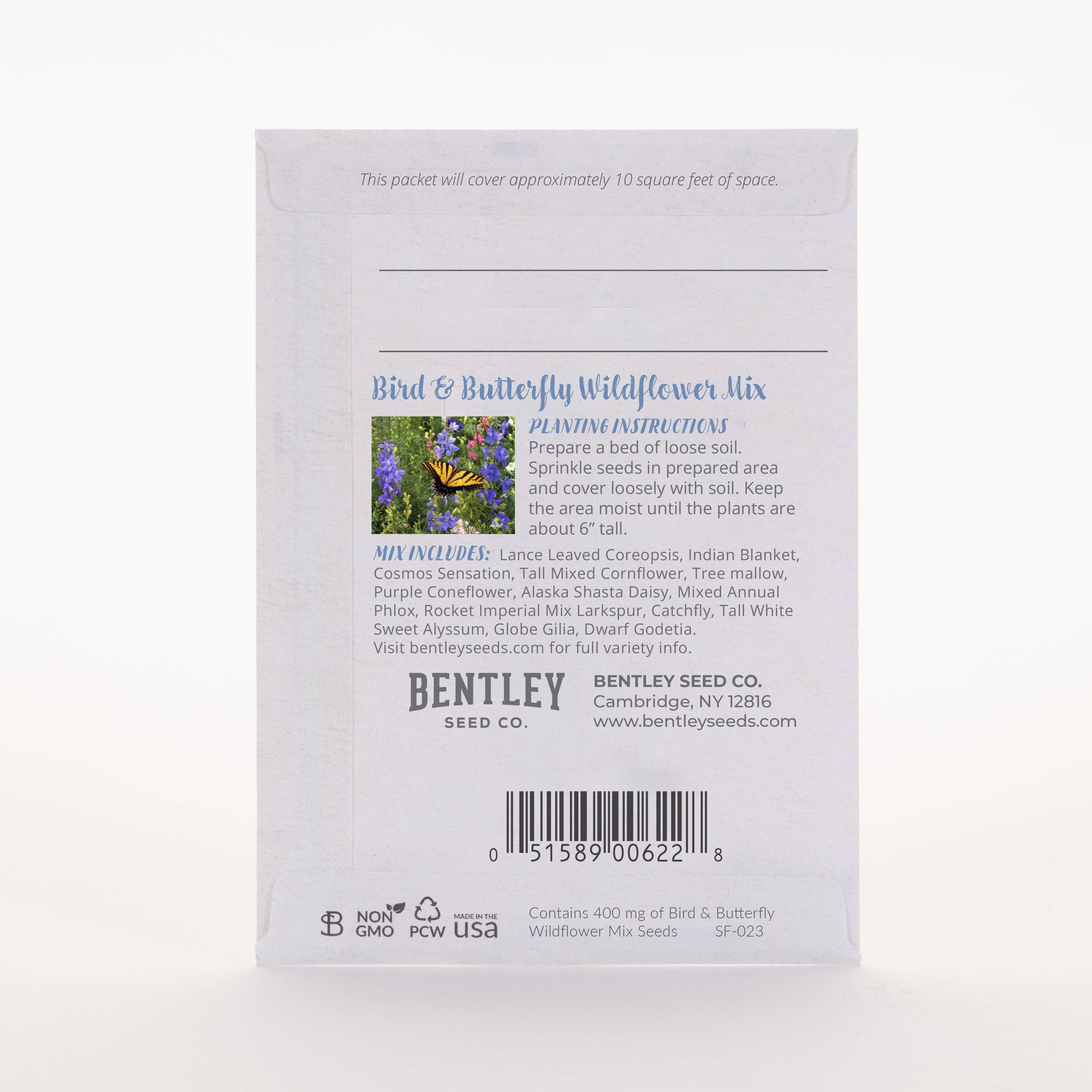 Bentley Seed Co. - Wild About Each Other Bird &amp; Butterfly Flower Seed Favor