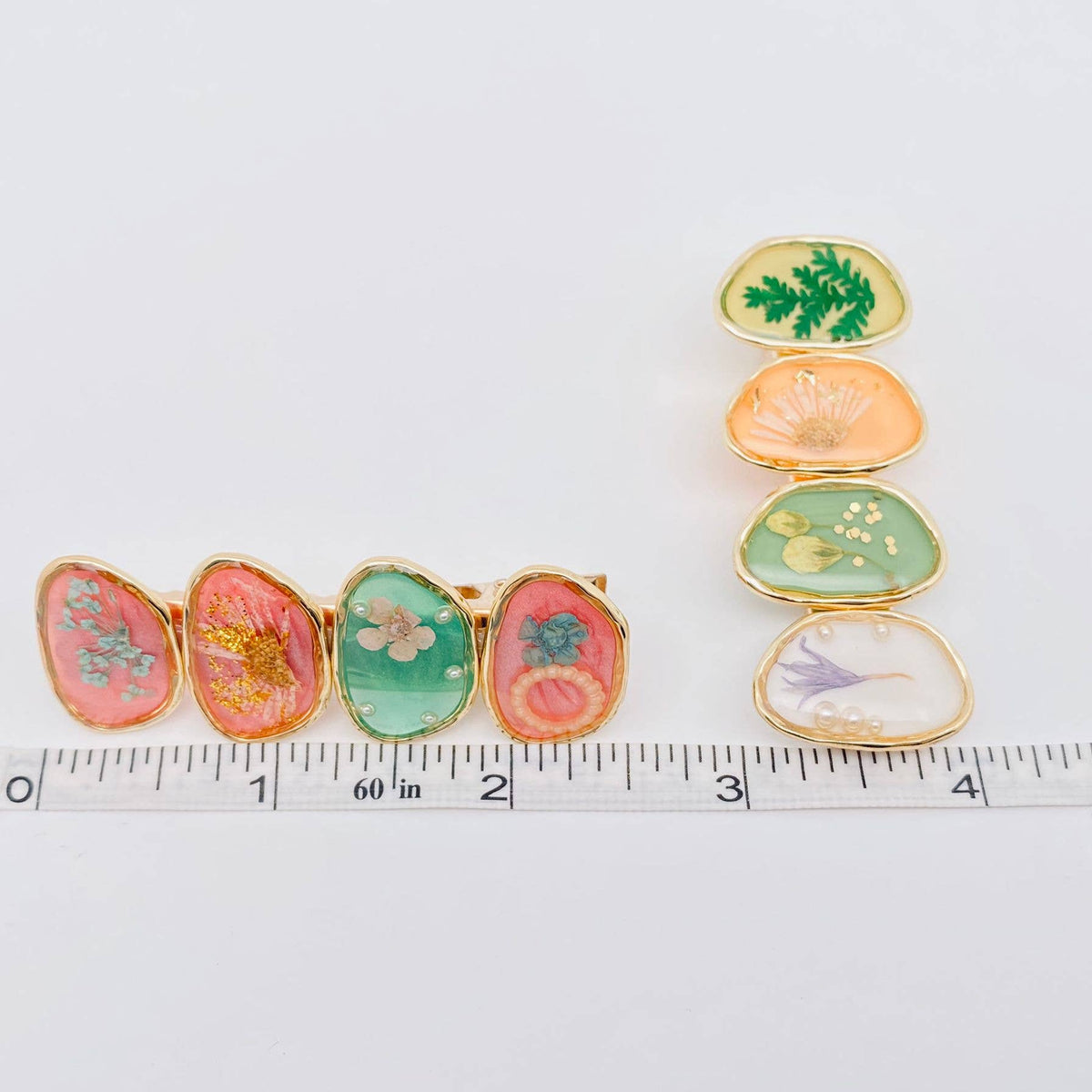 Mio Queena - Genuine Dried Flowers Floral Hair Clip - PDF