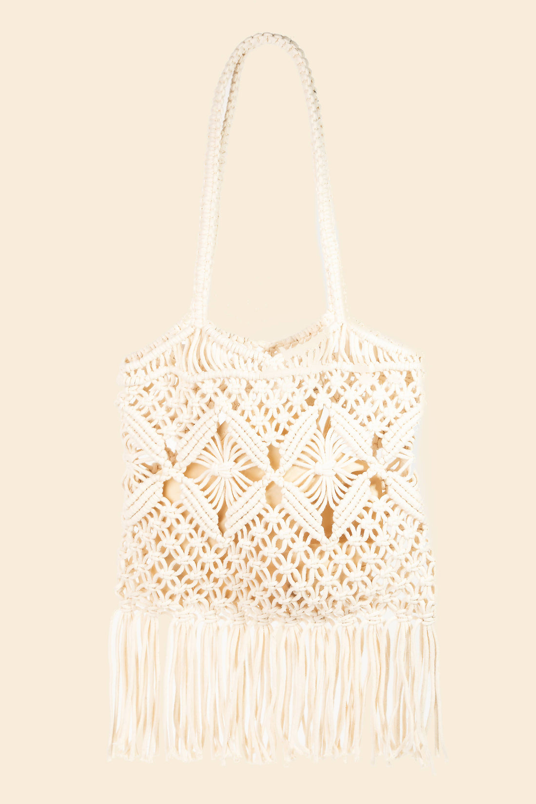 Intricate Woven Boho Handbag