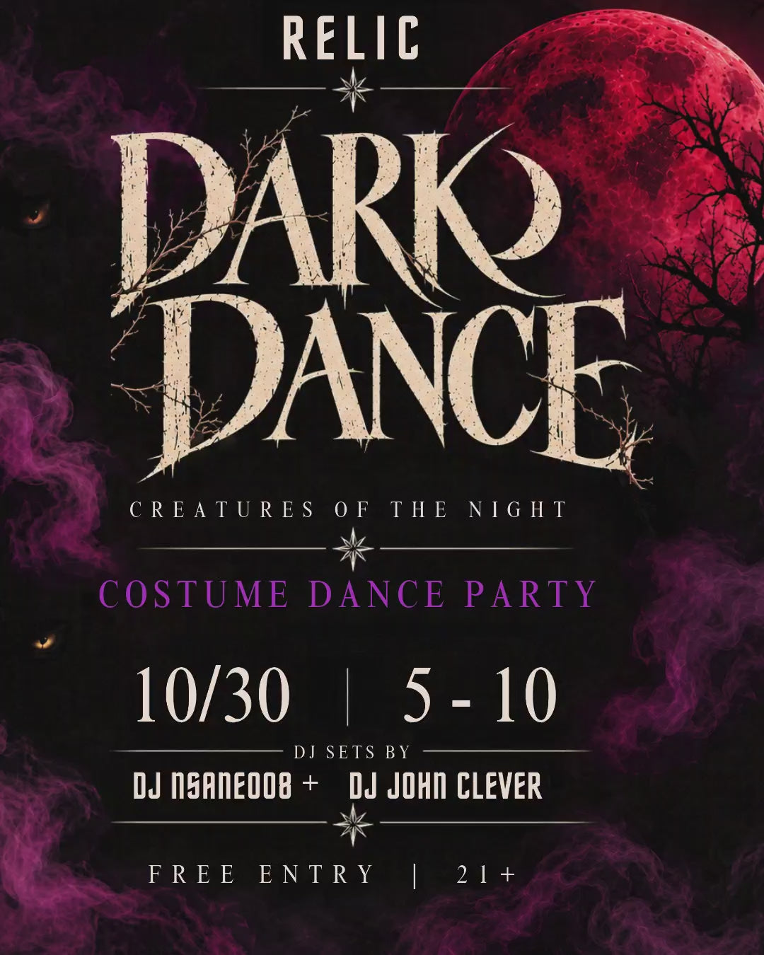 BEYOND THE VEIL
The Dark Dance VIP Experience