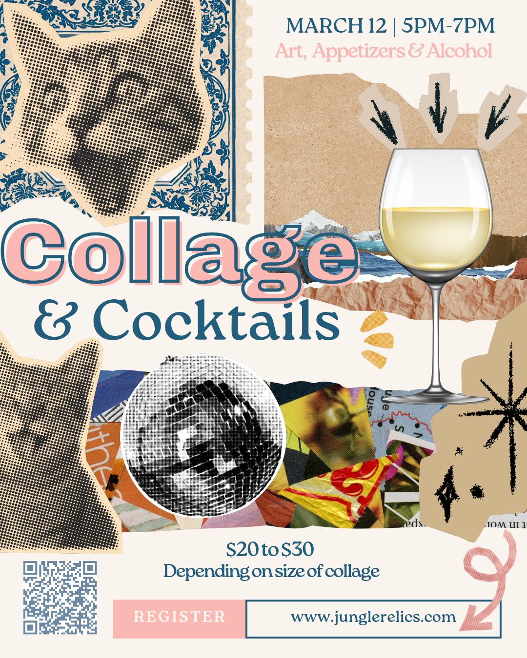 Cocktails &amp; Collage