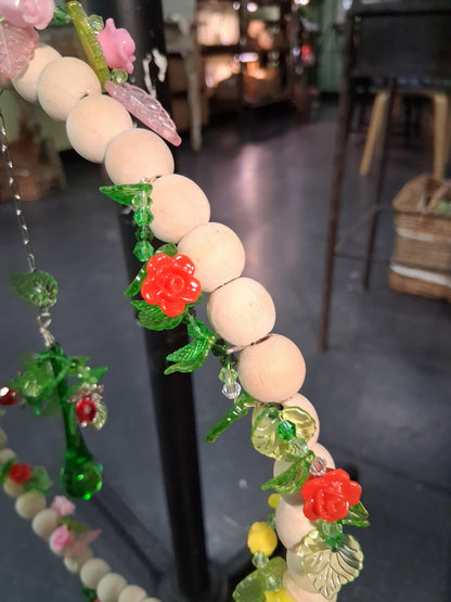 Botanical Beaded Boho Wreath