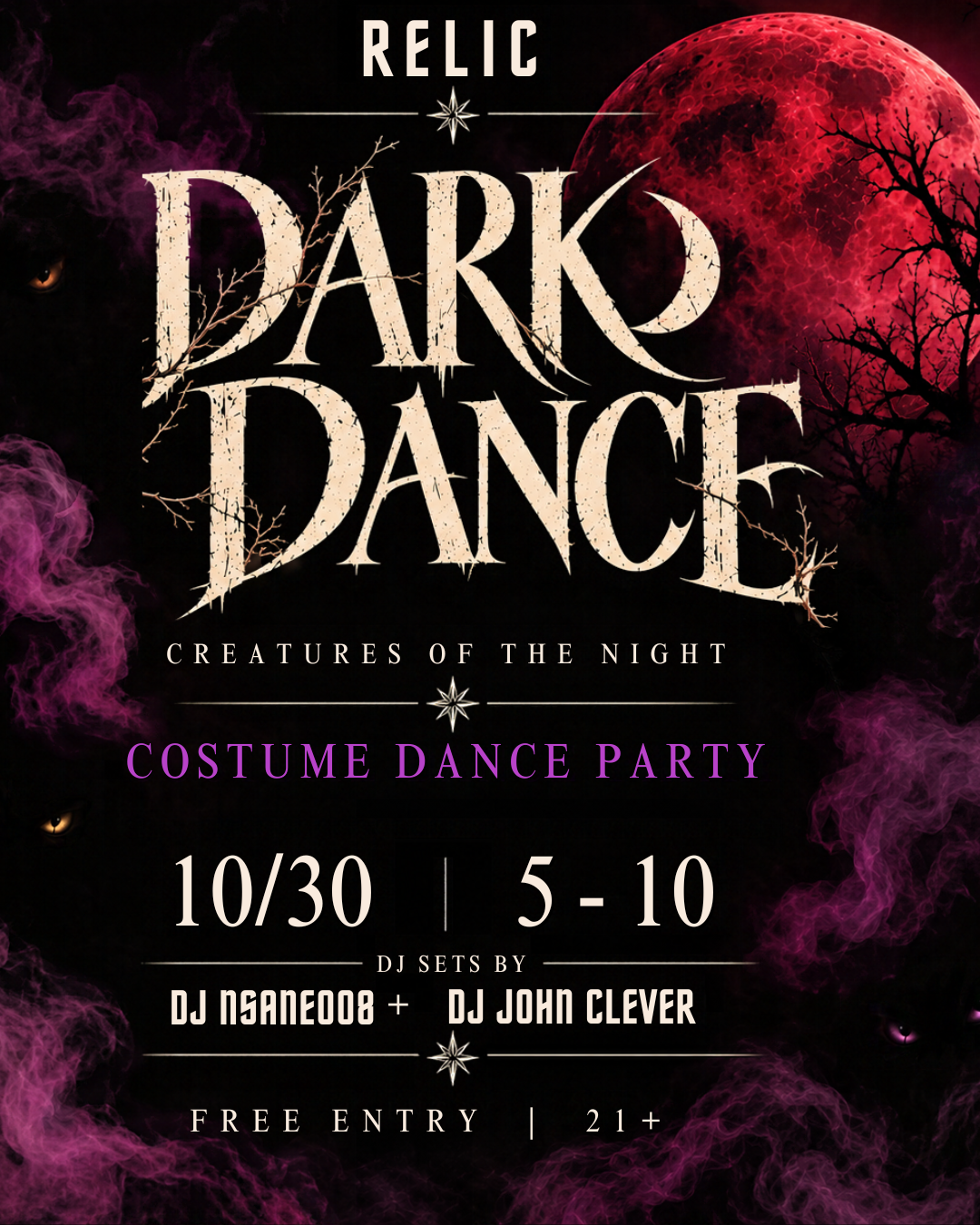 BEYOND THE VEIL
The Dark Dance VIP Experience