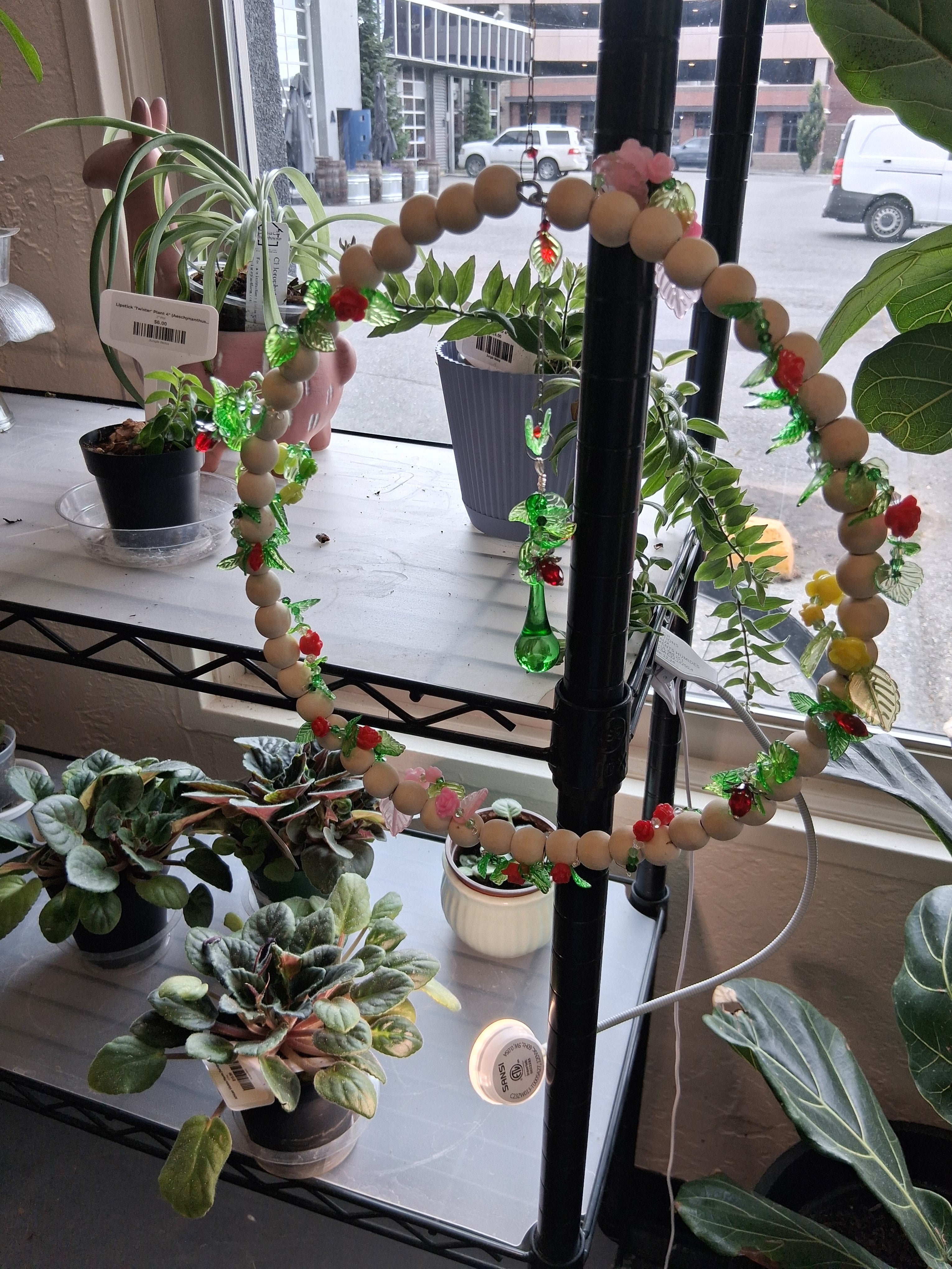 Botanical Beaded Boho Wreath